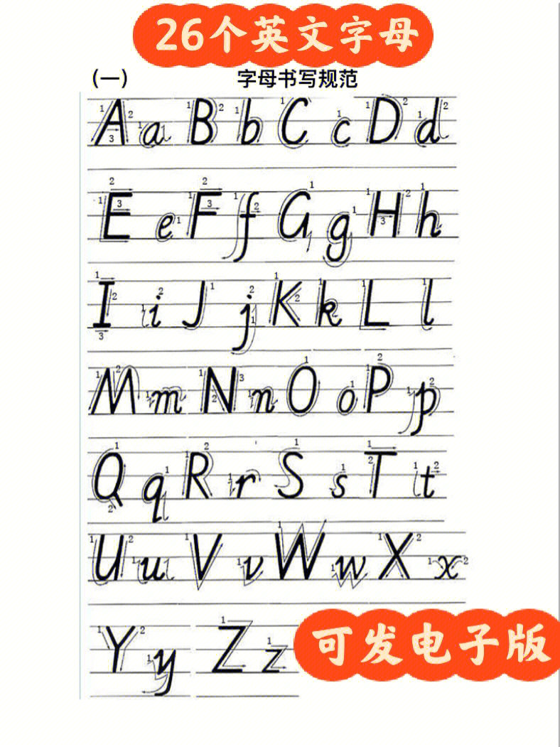 英语书法13种字体|面对电脑阅卷，英语考试用什么字体好？生练好英语书写秘诀