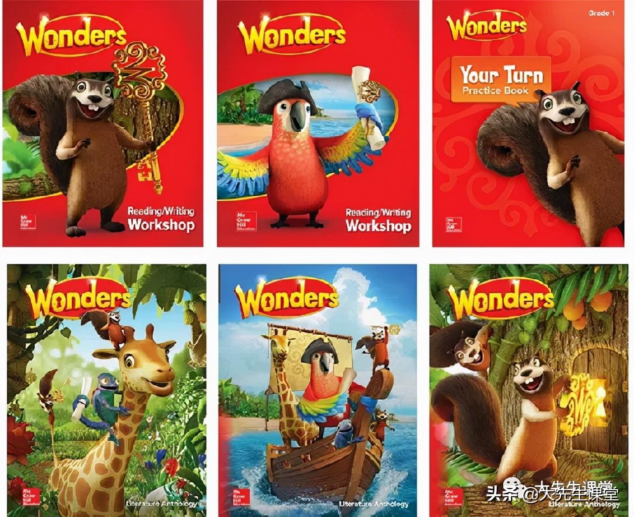 美国原版英语教材太精彩了_美国英语教材_美国英语教材wonders