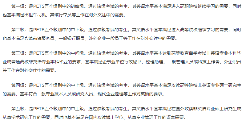 全国等级英语考试有用吗_全国英语等级考试怎么样_全国英语等级考