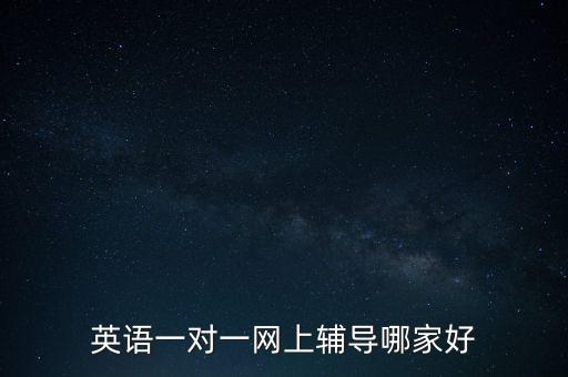 英语一对一网上辅导哪家好